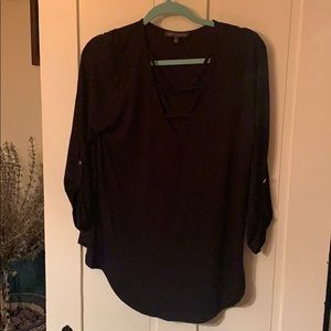 Black quarter length shirt